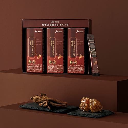 [JW생활건강] 데일리 홍삼녹용 골드스틱 (10g x 30포) 서브 이미지 1