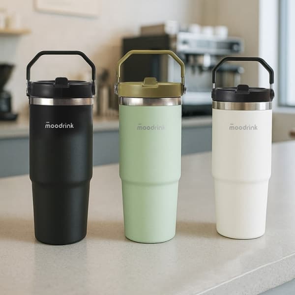 [무드링크]스윙핸들 이중진공 텀블러 600ml/900ml