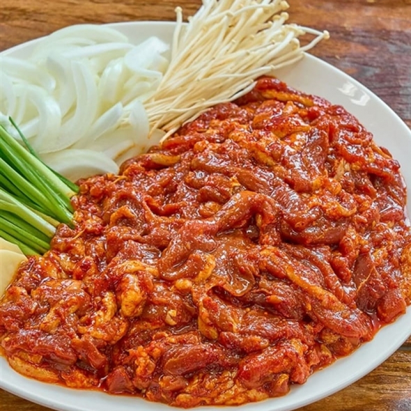 고추장 오리 주물럭 500g x 1팩 옵션 이미지