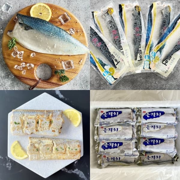 알뜰수산세트1호 (고등어대 6팩(3마리) 1kg+은갈치 300g이상1마리) 옵션 이미지