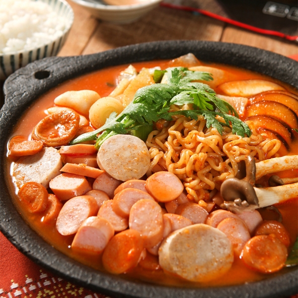 부대전골 500g 사골육수포함 옵션 이미지