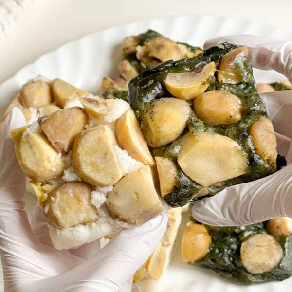 [귀빈정]부여 통알밤 쑥찰떡/우유설기 800g