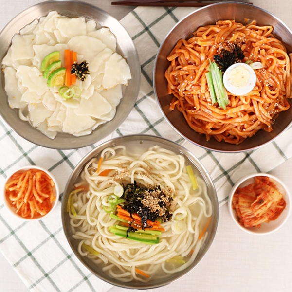 칼국수1kg+멸치맛스프5봉 옵션 이미지