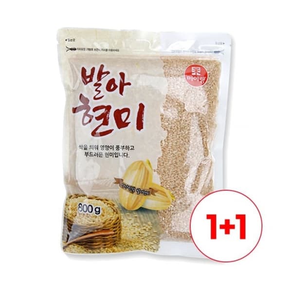 [25년잡곡]국내산 발아현미800g+800g미곡