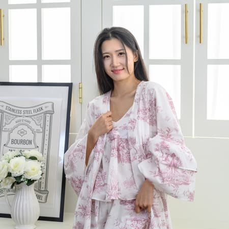 디오레 30수 광목 여성용 파자마&로브