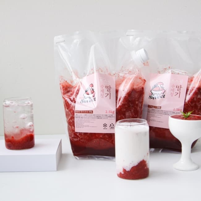 [쏘스윗] 별난 딸기청 [ 500g/1kg/2.5kg ] 서브 이미지 2