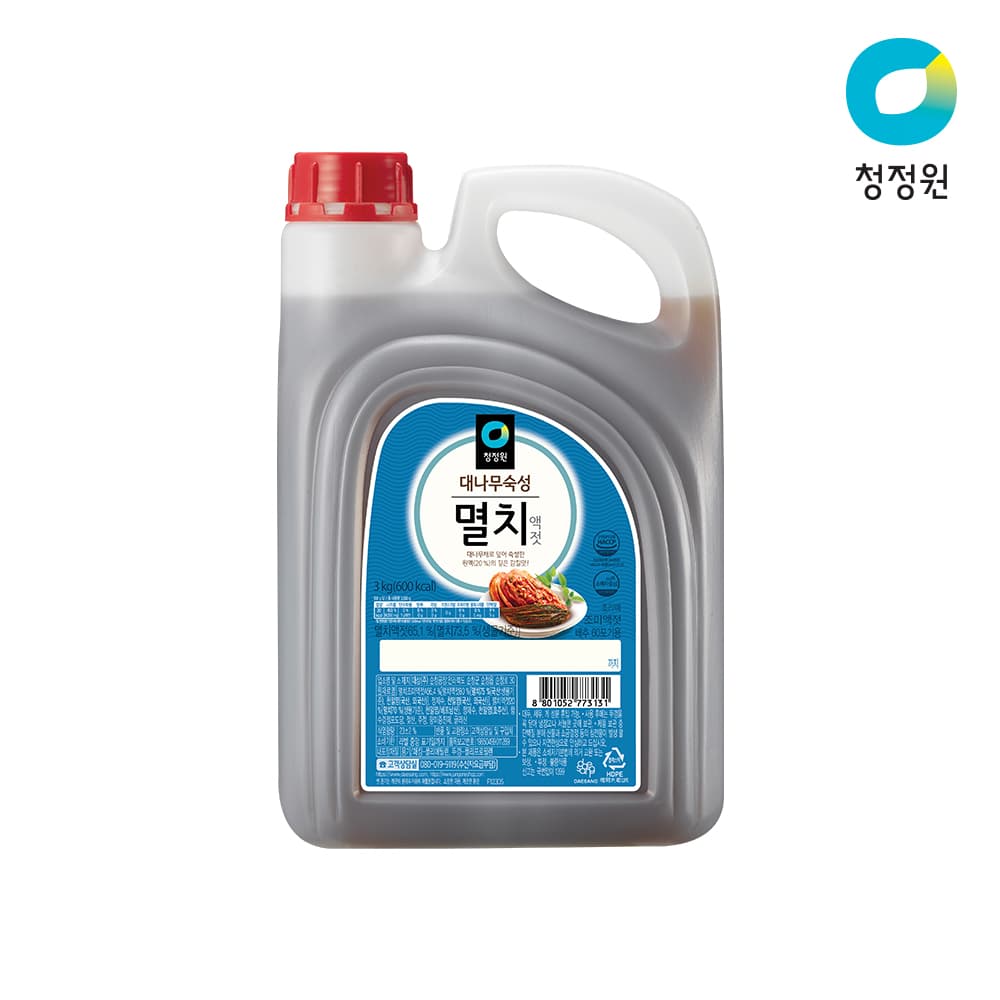 청정원 멸치액젓3kg