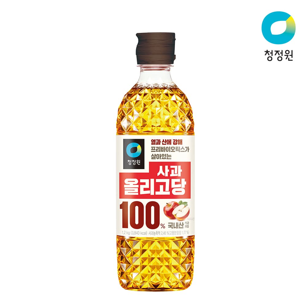 청정원 사과 올리고당 1.2kg