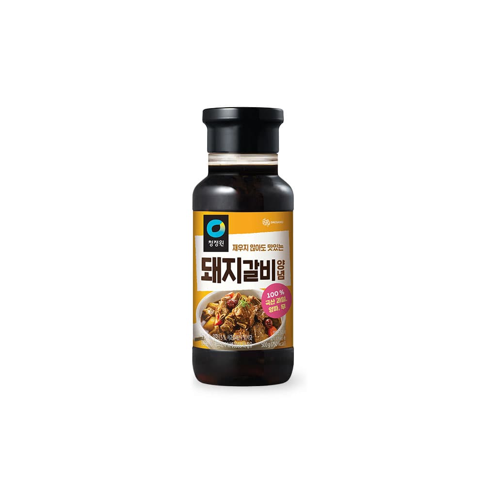 청정원 돼지갈비양념500g