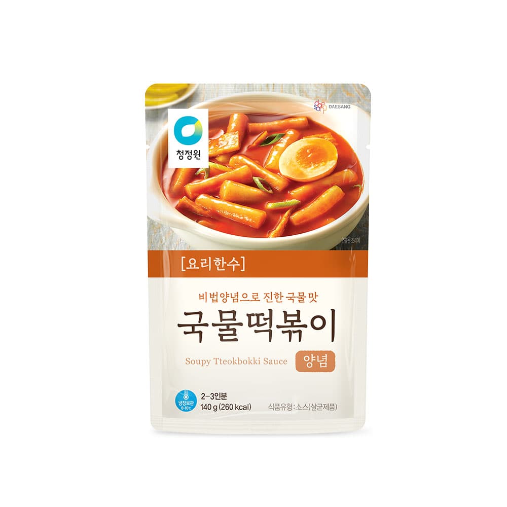 청정원 요리한수 국물떡볶이양념140g