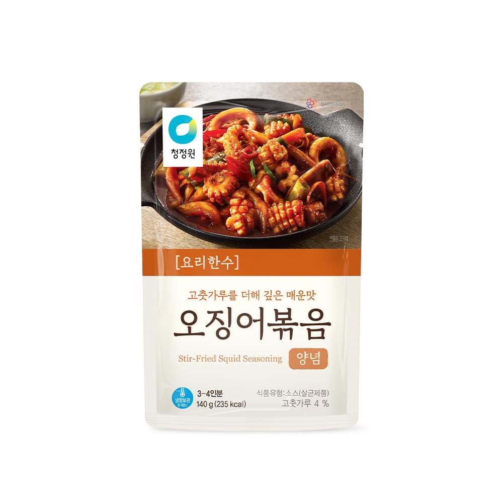 청정원 요리한수 오징어볶음양념140g