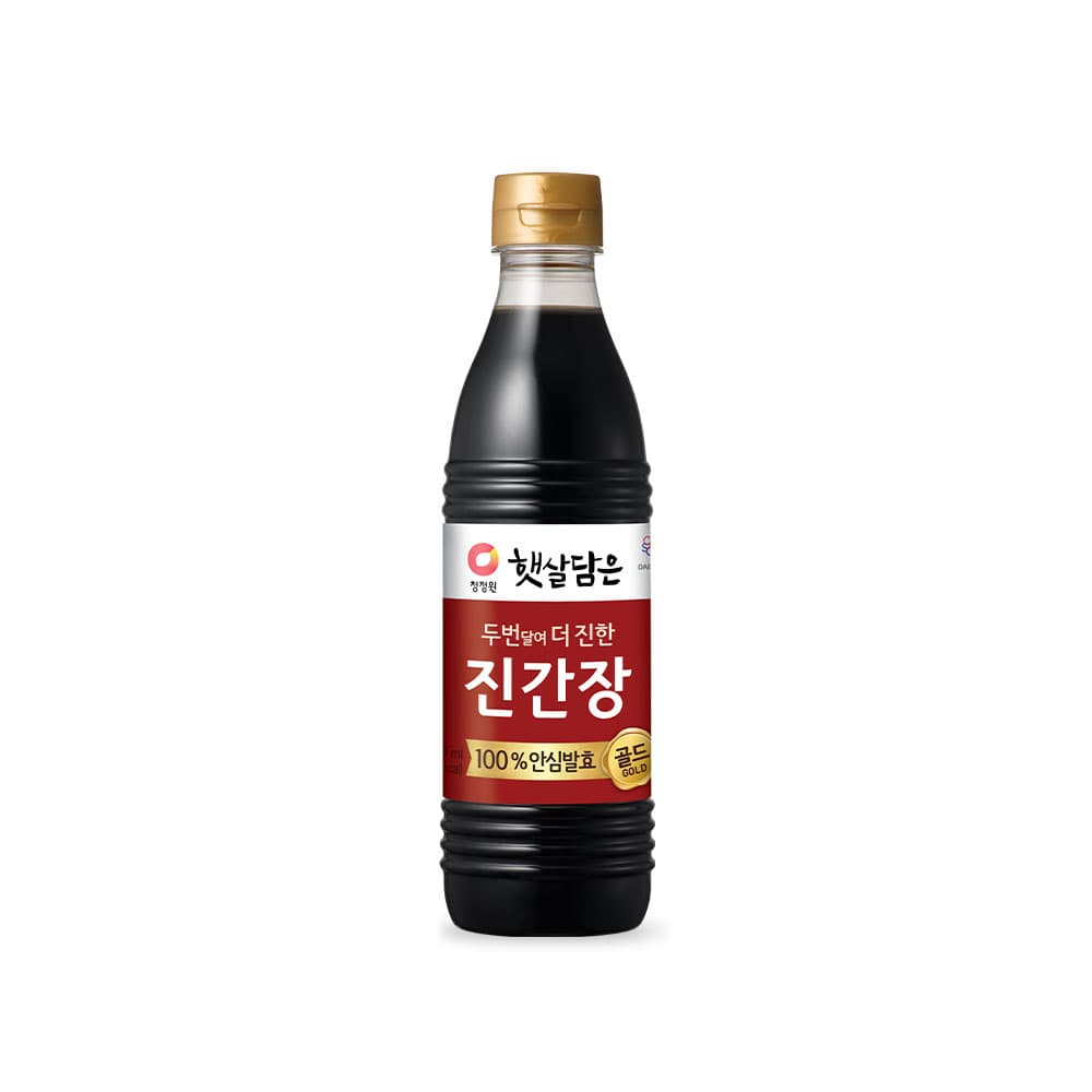 청정원 두번달여더진한 진간장골드 500ml