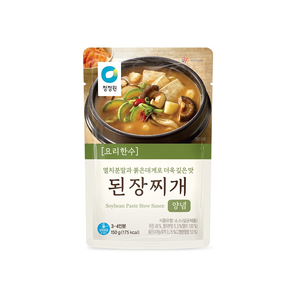 청정원 요리한수 된장찌개양념150g(푸드플러스)