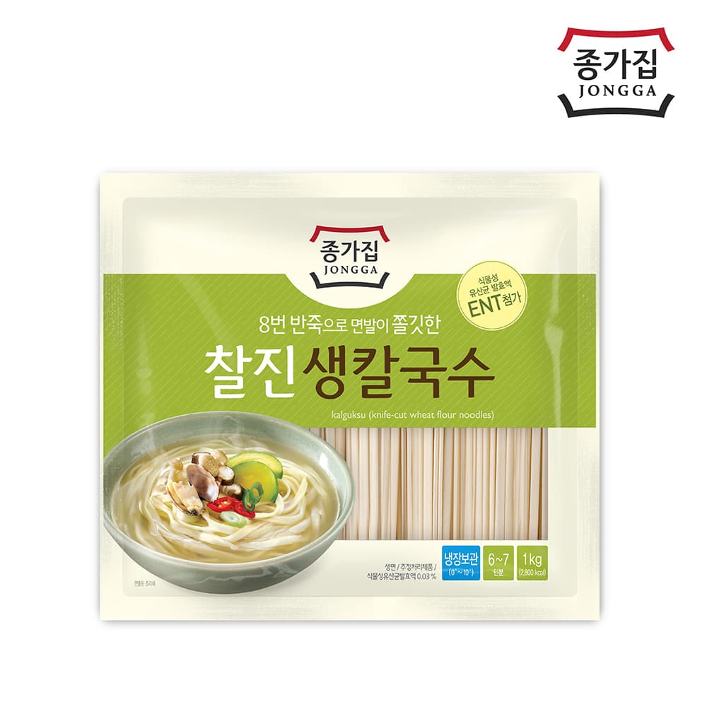 청정원 찰진생칼국수1kg