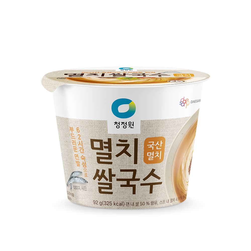 청정원 멸치 컵쌀국수 92g