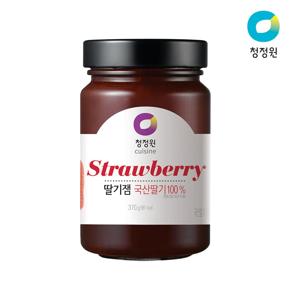 청정원 딸기잼370g