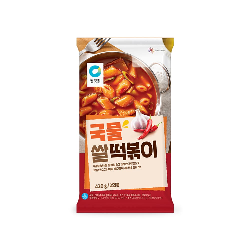 청정원 국물쌀떡볶이 420g(냉장)