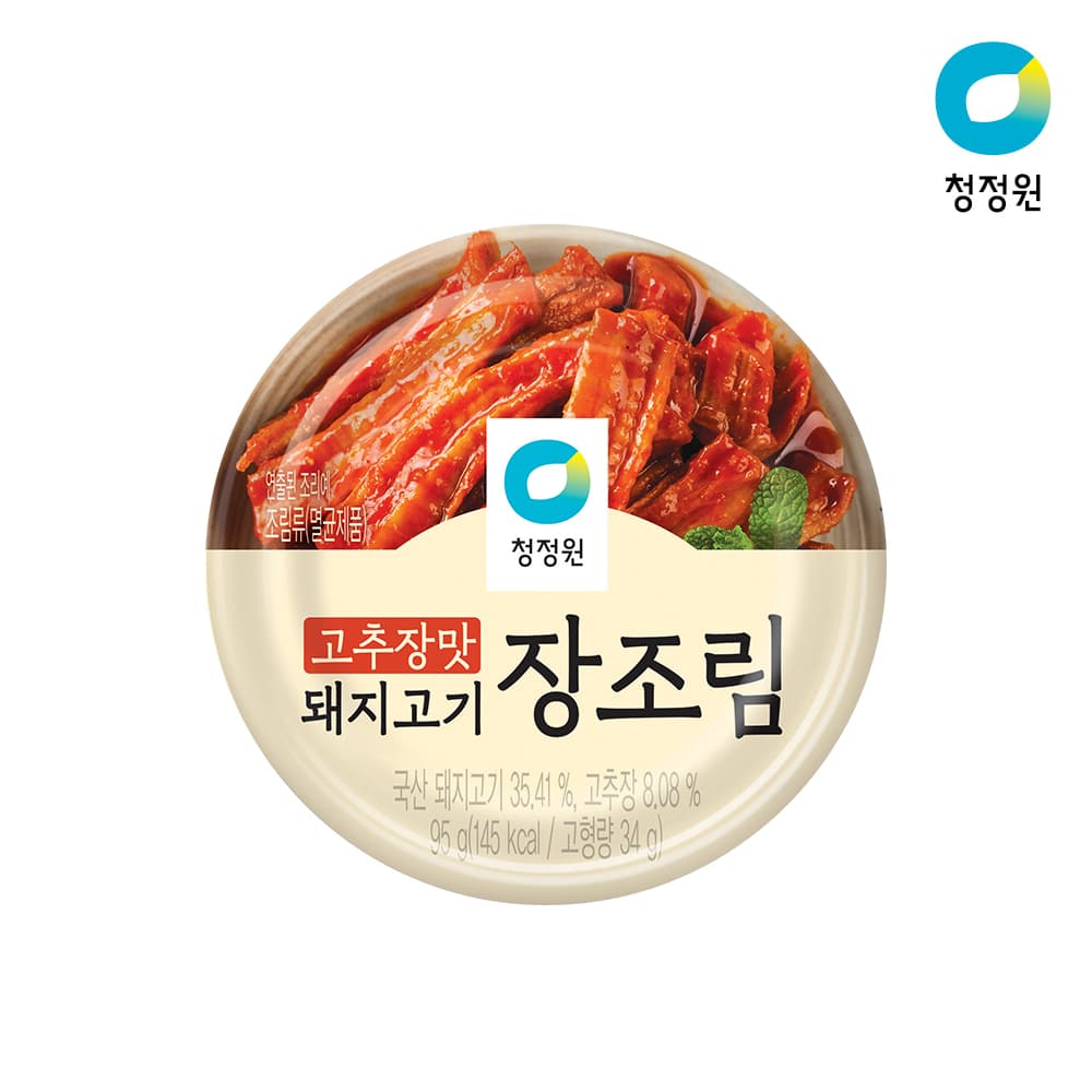 청정원 고추장맛돼지고기장조림95g