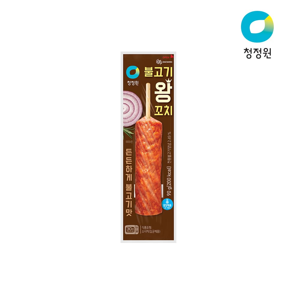 청정원 불고기왕꼬치90g(꼬치)
