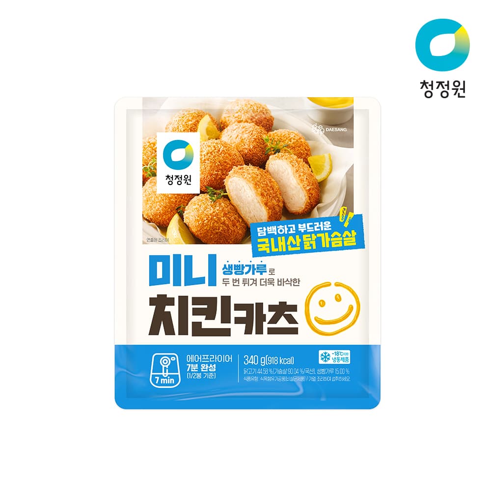 청정원 미니 치킨카츠 340g