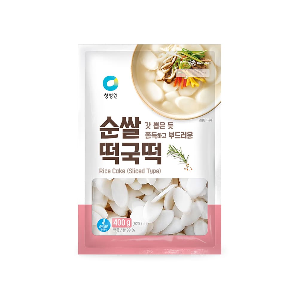 청정원 순쌀떡국떡400g