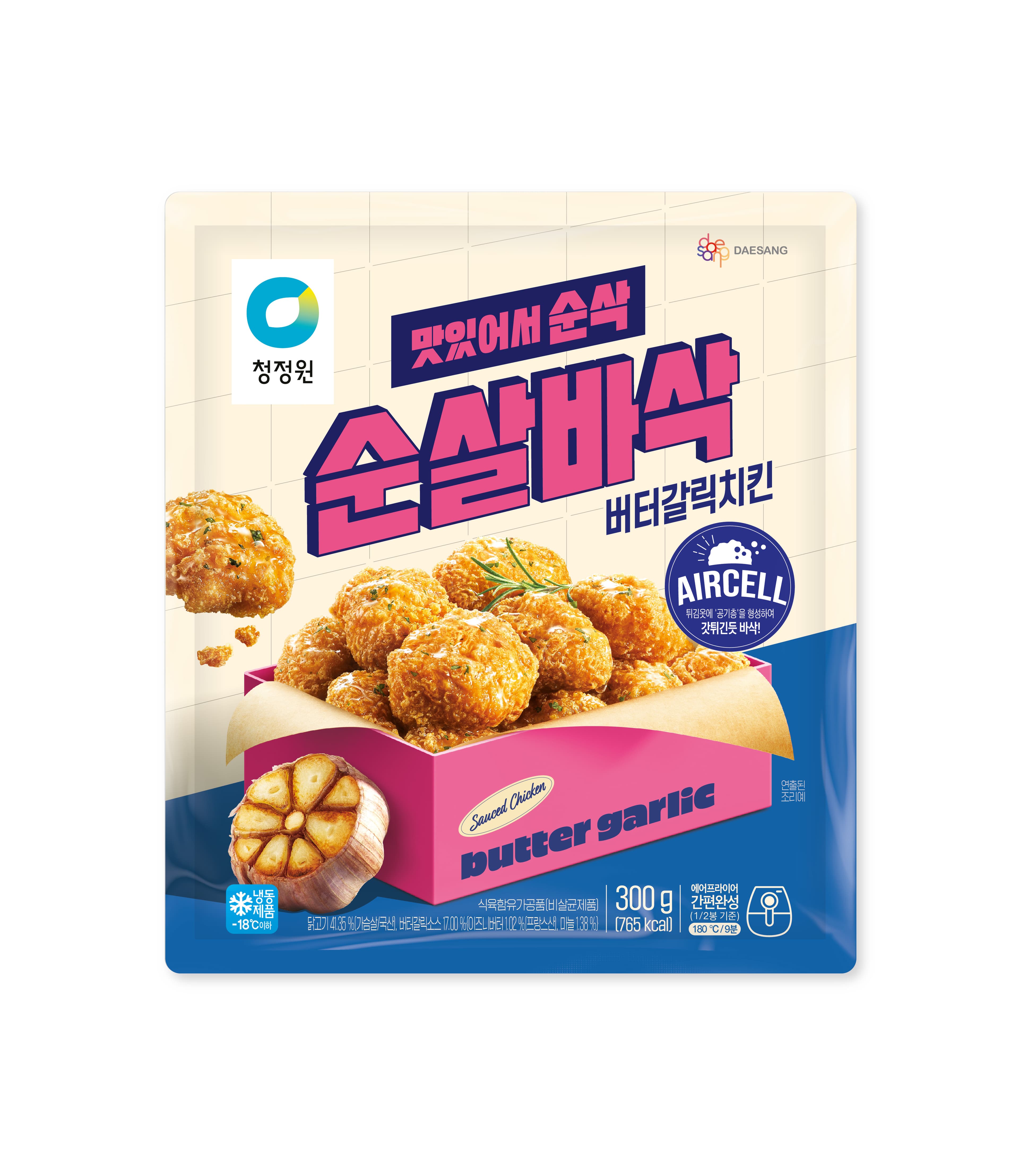 청정원 순살바삭버터갈릭치킨 300g