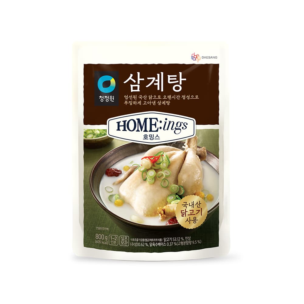 [청정원]호밍스 삼계탕 800g + 800g
