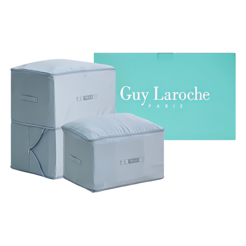 [Guy Laroche] 기라로쉬 부피 순삭 다이어트 다용도 압축 파우치 (스카이블루)