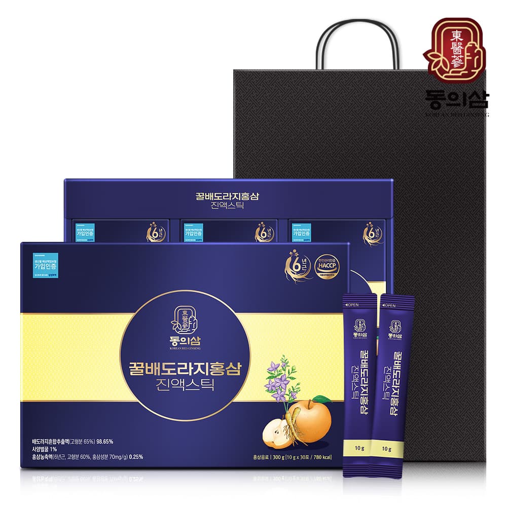 [동의삼] 꿀배도라지홍삼진액스틱 10g x 30포