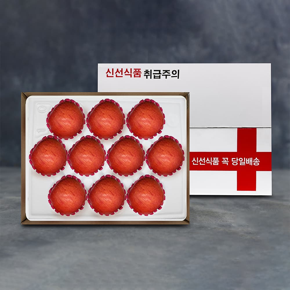 [굿파머] 산골 사과 4호 4.8kg 내외 (특/사과10~13과)