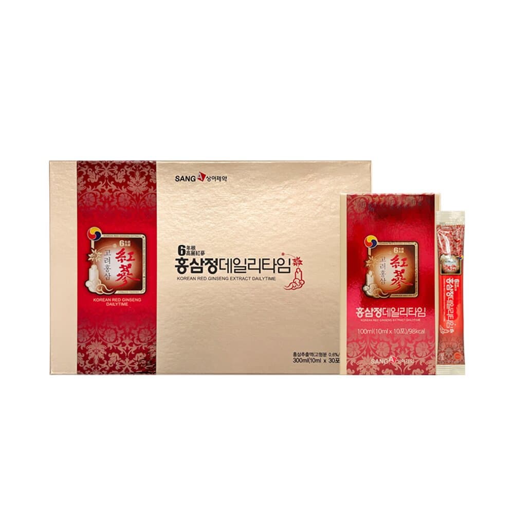 [상아제약] 홍삼정 데일리타임 10ml*30포(쇼핑백 포함)
