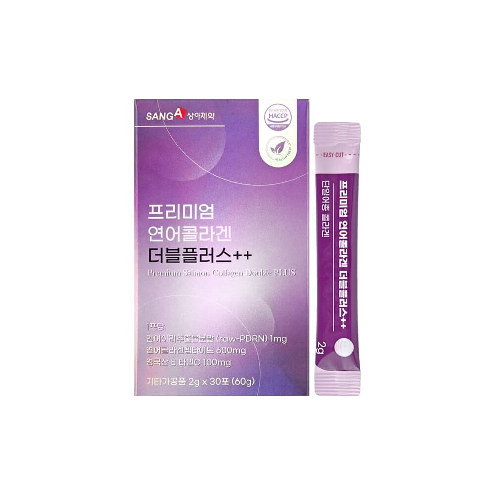 [상아제약] 프리미엄 연어콜라겐 더블플러스++2g*30포