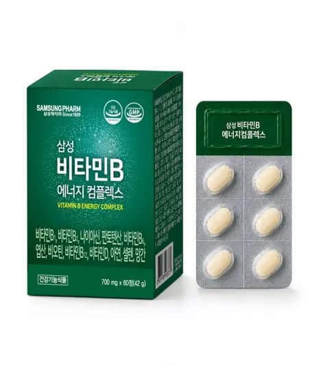 [삼성제약]비타민B 에너지 콤플렉스 700mg x 60정 옵션 이미지