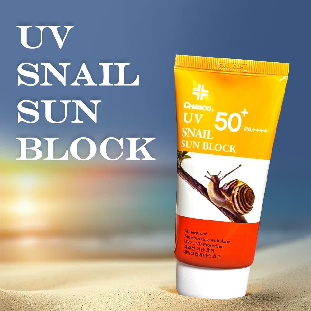 ★1+1★[차스코] UV 스네일 선블럭 70ml
