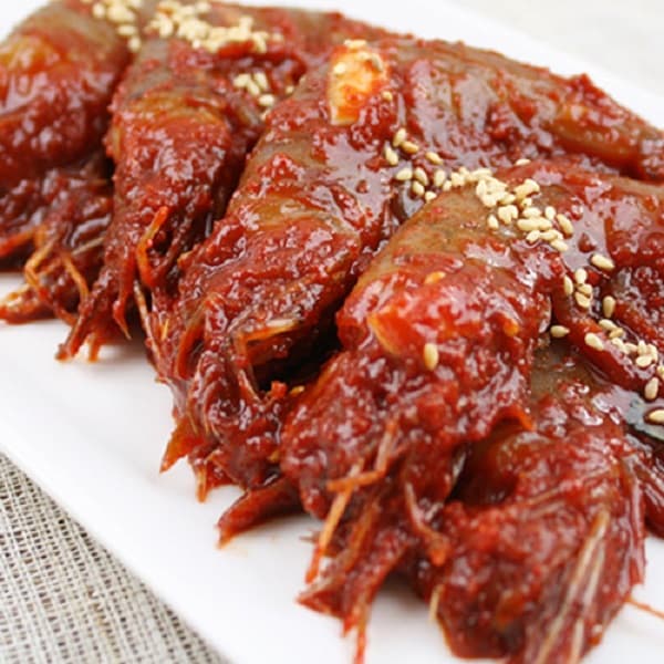 김명월 양념새우장 1kg(38미내외)