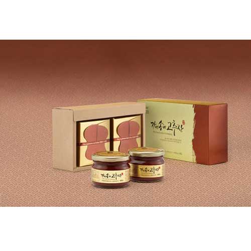 자연송이 고추장 세트 유리병 400g * 2