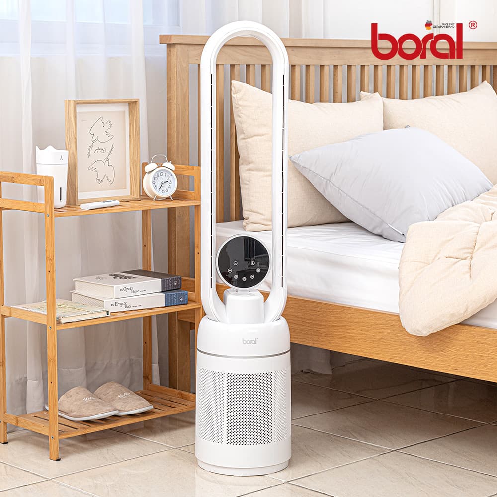 보랄 BLDC 날개없는 스탠드 저소음 선풍기 BR-R1500BL