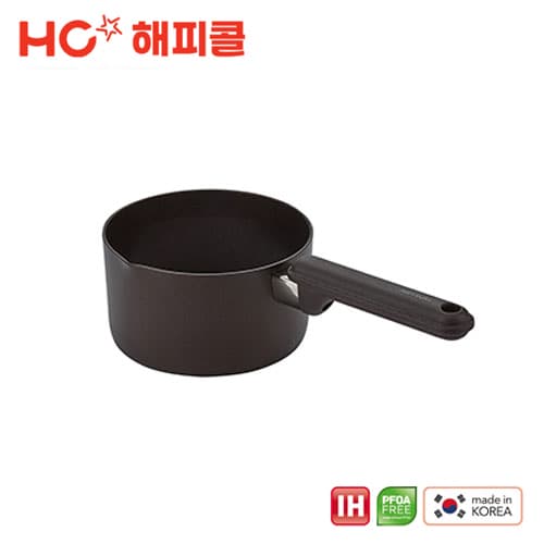 해피콜 아티젠 IH 밀크팟 16cm 다크브라운 / 품번 : 4003-1163-36