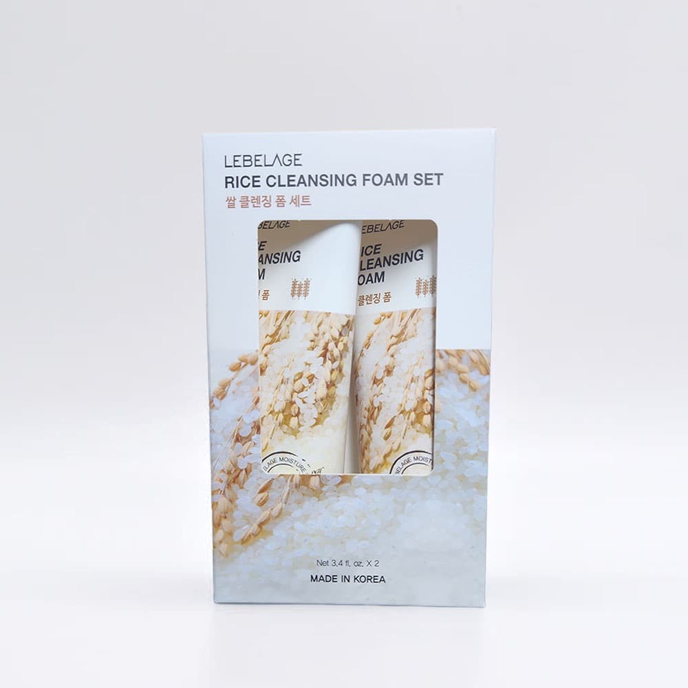 르베라쥬 쌀 클렌징 폼 세트(100ml x 2개입) x 2세트 총 4개