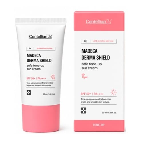 [센텔리안24] 마데카 더마 쉴드 세이프 톤업 선크림 50ml 1개 (SPF+ PA++++)