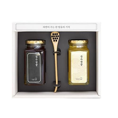 [이성수] 장수벌꿀 2종 세트 (아카시아 450g+야생화 450g)