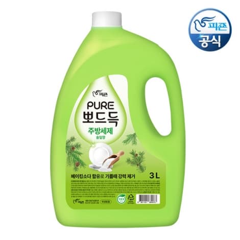 피죤 퓨어 주방세제 대용량 3L 모음
