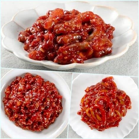 논산 젓갈 국내제조 오징어젓 250g 옵션 이미지