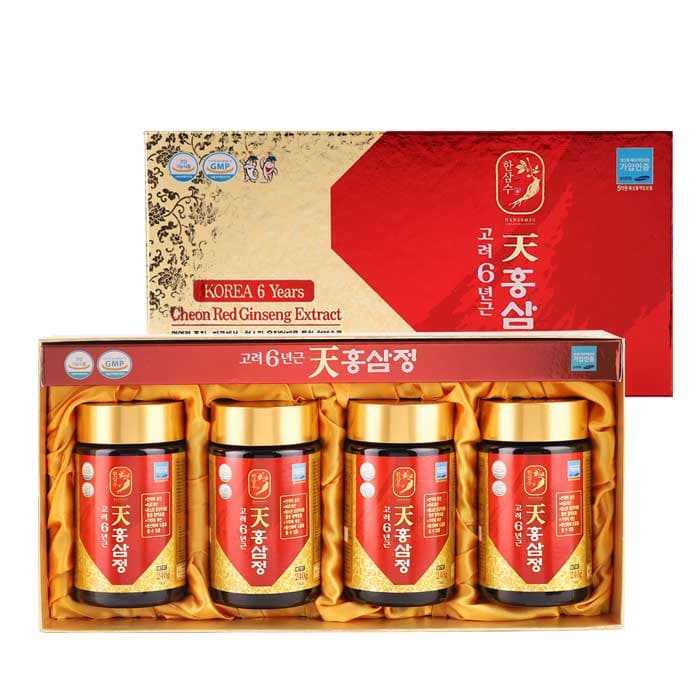 고려천홍삼정(4p) 240g X 4병