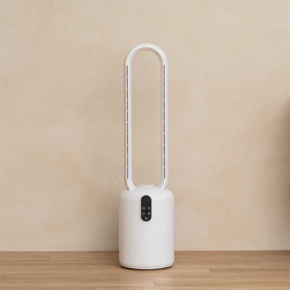 [자일렉] 무풍 날개없는 선풍기 저소음 ZL-2660F 4단