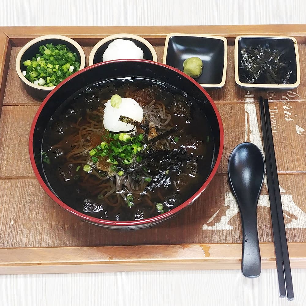 다림식품 모밀소바 5인분세트(육수5팩+메밀면1kg)