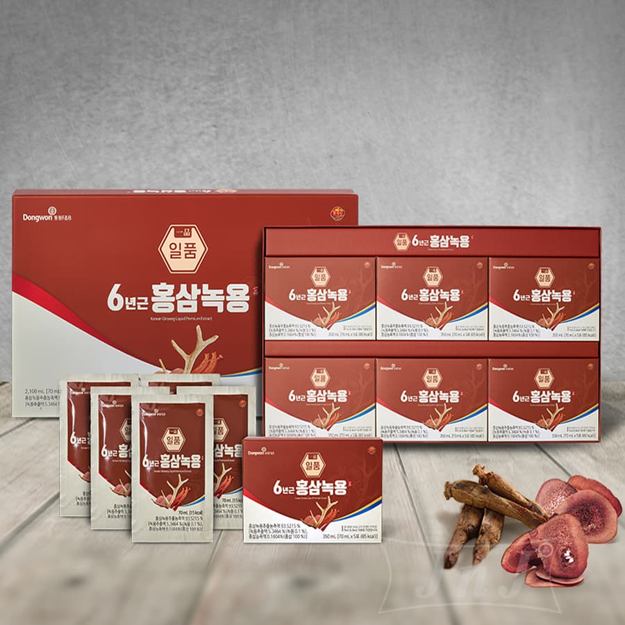 [동원천지인] 일품 6년근 홍삼 녹용 70mlX30포