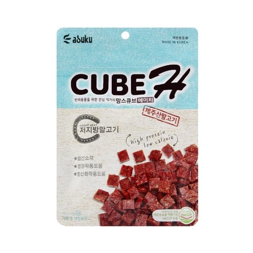 아스쿠 고양이 강아지 간식 맘스큐브 영양