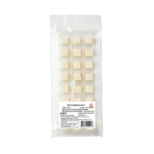 과일 큐브 치즈 화이트 24구 80g