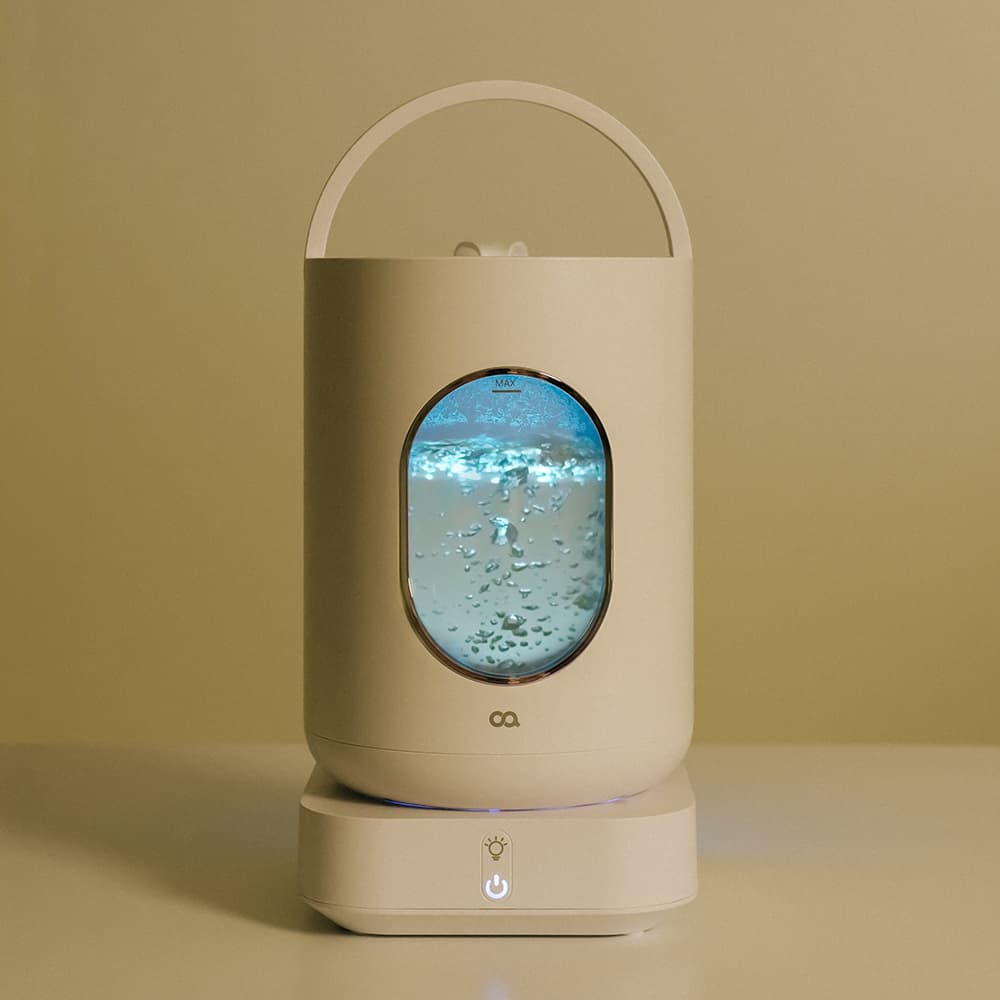 오아 글라스팀 가열식 가습기_4L